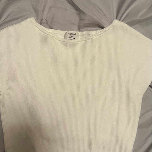 Wilfred Cut-Out Knit Top | XS - Picture 2 of 3